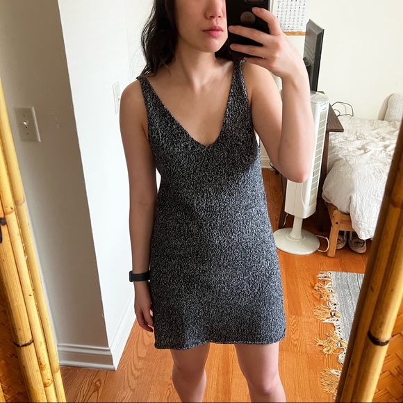 Subdued Knit Mini Dress - Picture 2 of 8